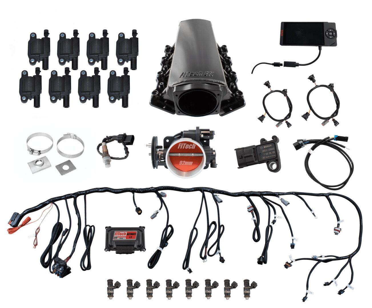 FiTech 78006 Ultimate LS Truck Kit (500 HP/No Trans Control/Tight-Fit In-Tank/Cathedral Port)
