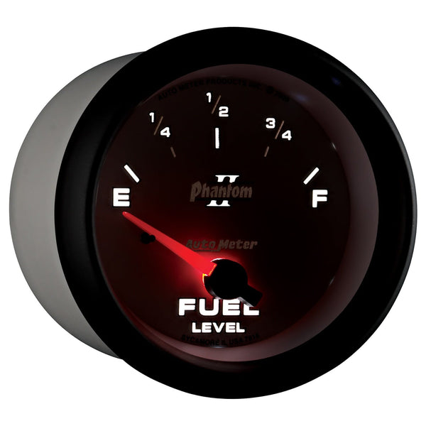 AutoMeter Products 7816 2-5/8" Fuel Level, 240-33ohm, SSE, Phantom II