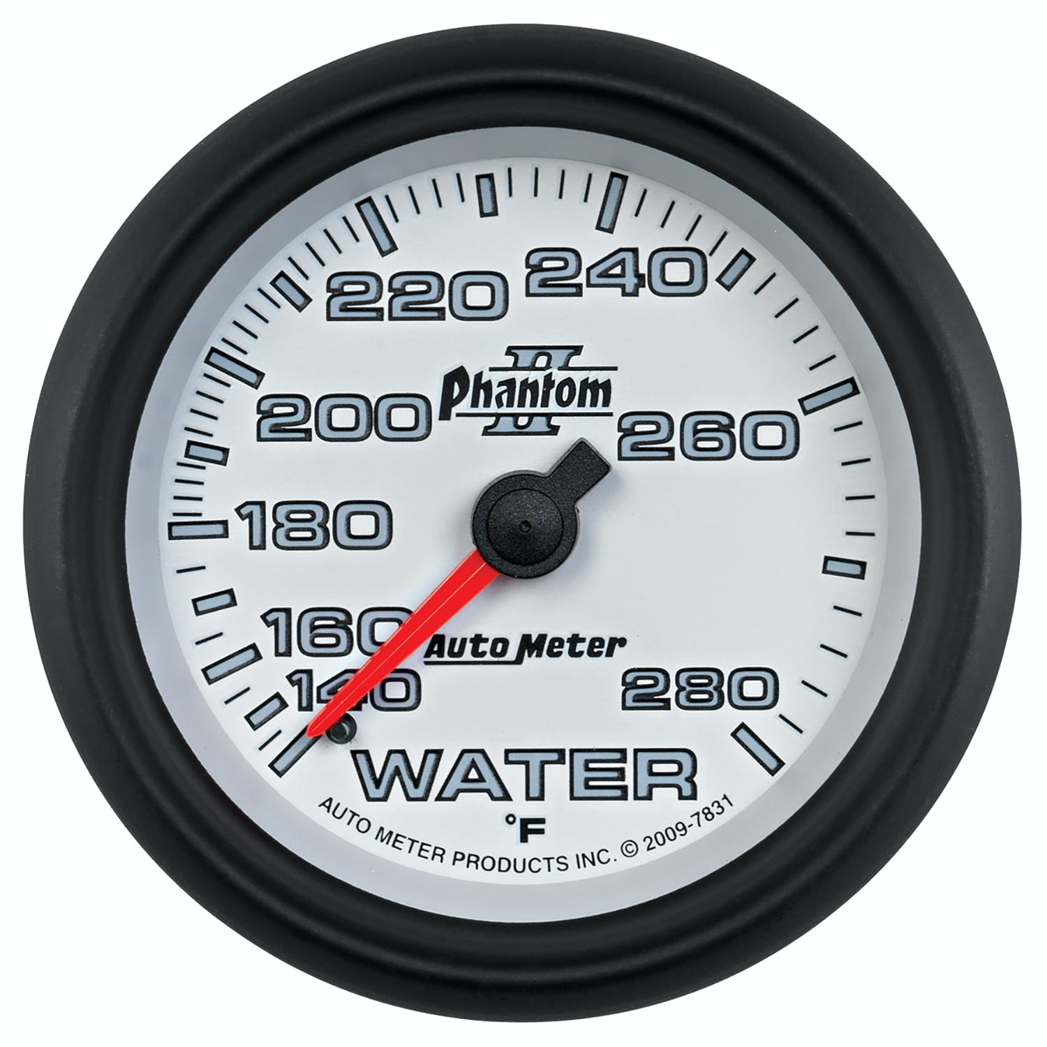 AutoMeter Products 7831 Sport-Comp II 2-5/8in Water Temp, 140- 280F, Mech
