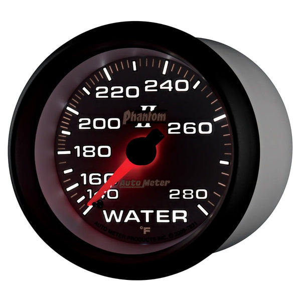 AutoMeter Products 7831 Sport-Comp II 2-5/8in Water Temp, 140- 280F, Mech