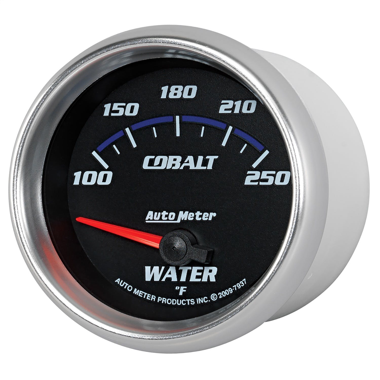 AutoMeter Products 7937 Gauge; Water Temp; 2 5/8in.; 100-250° F; Electric; Cobalt