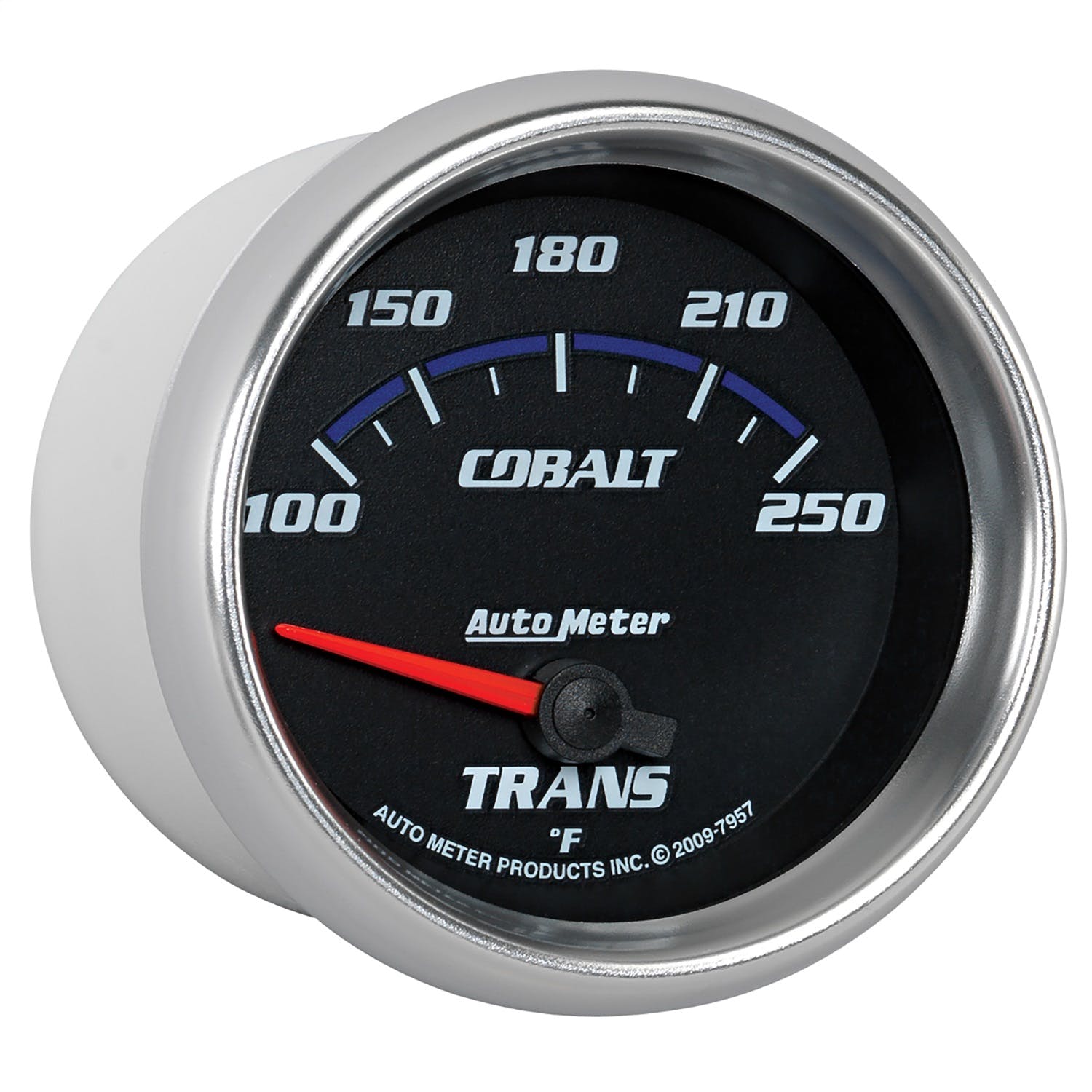 AutoMeter Products 7957 Gauge; Transmission Temp; 2 5/8in.; 100-250° F; Electric; Cobalt