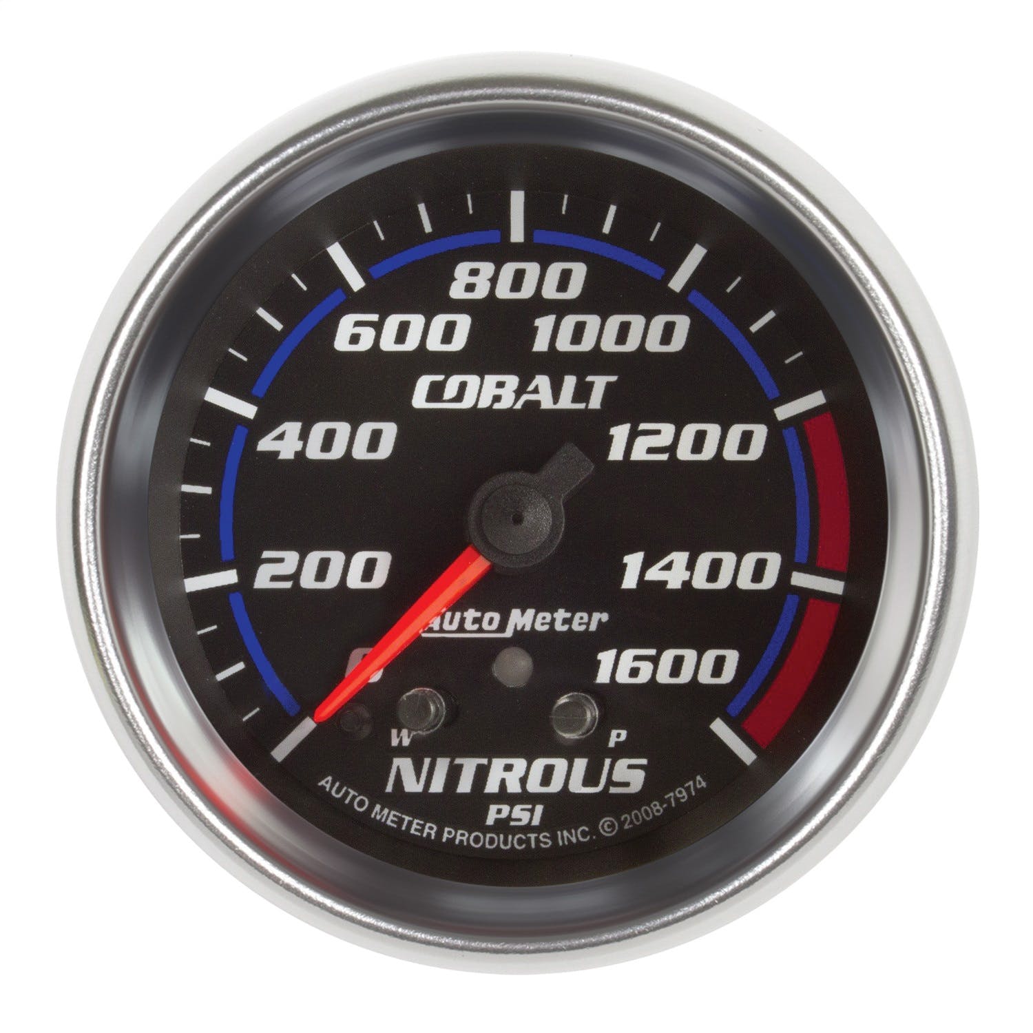 AutoMeter Products 7974 2-5/8in Nitrous, 0-1600 PSI, FSE