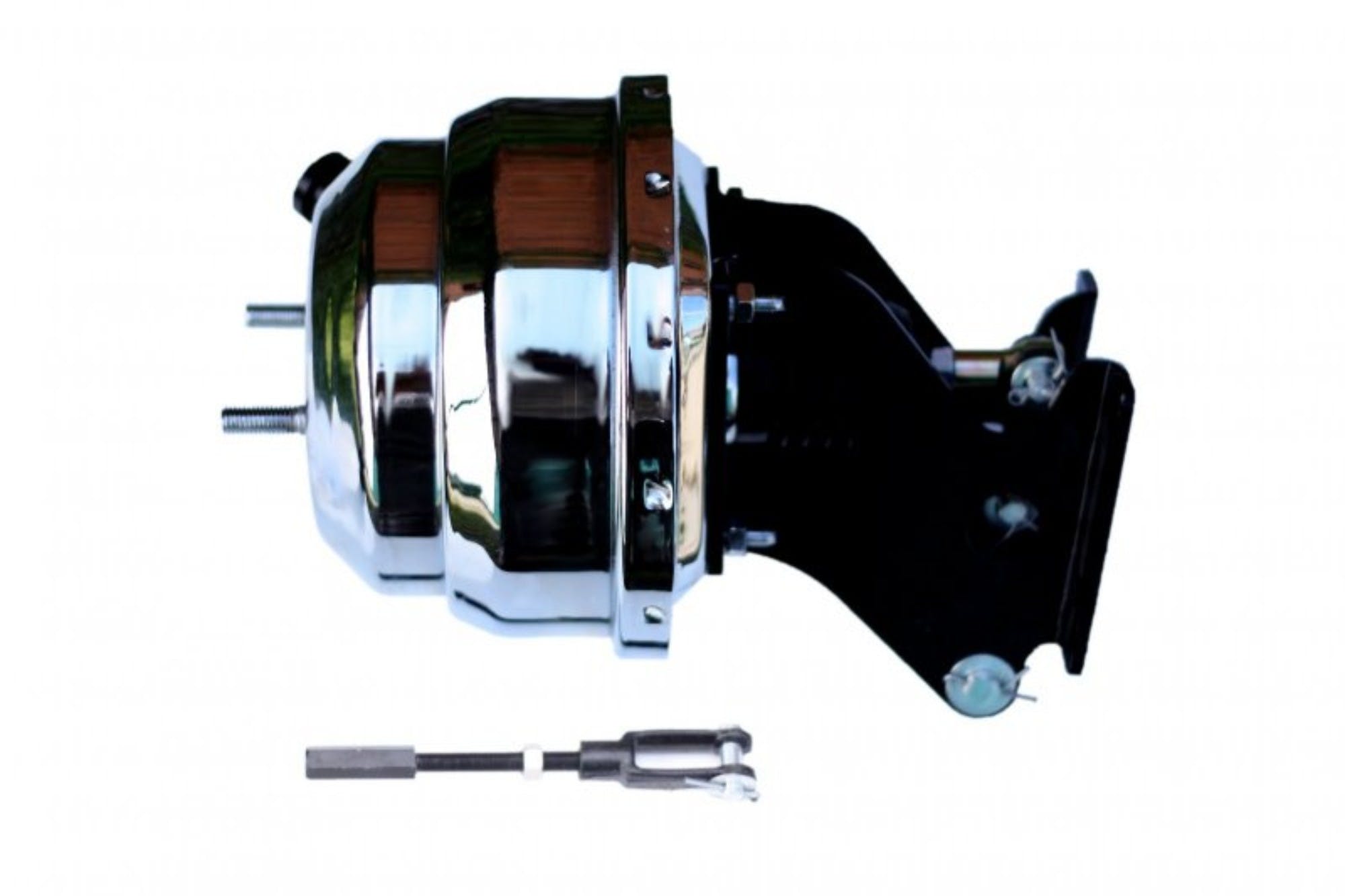 LEED Brakes 79 8 in Dual Power Booster with bracket  (Chrome)