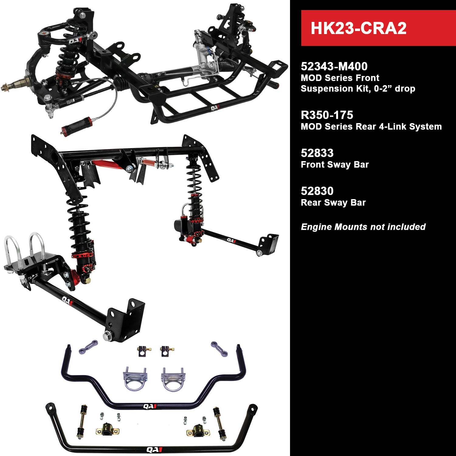 QA1 Handling Kit HK23-CRA2