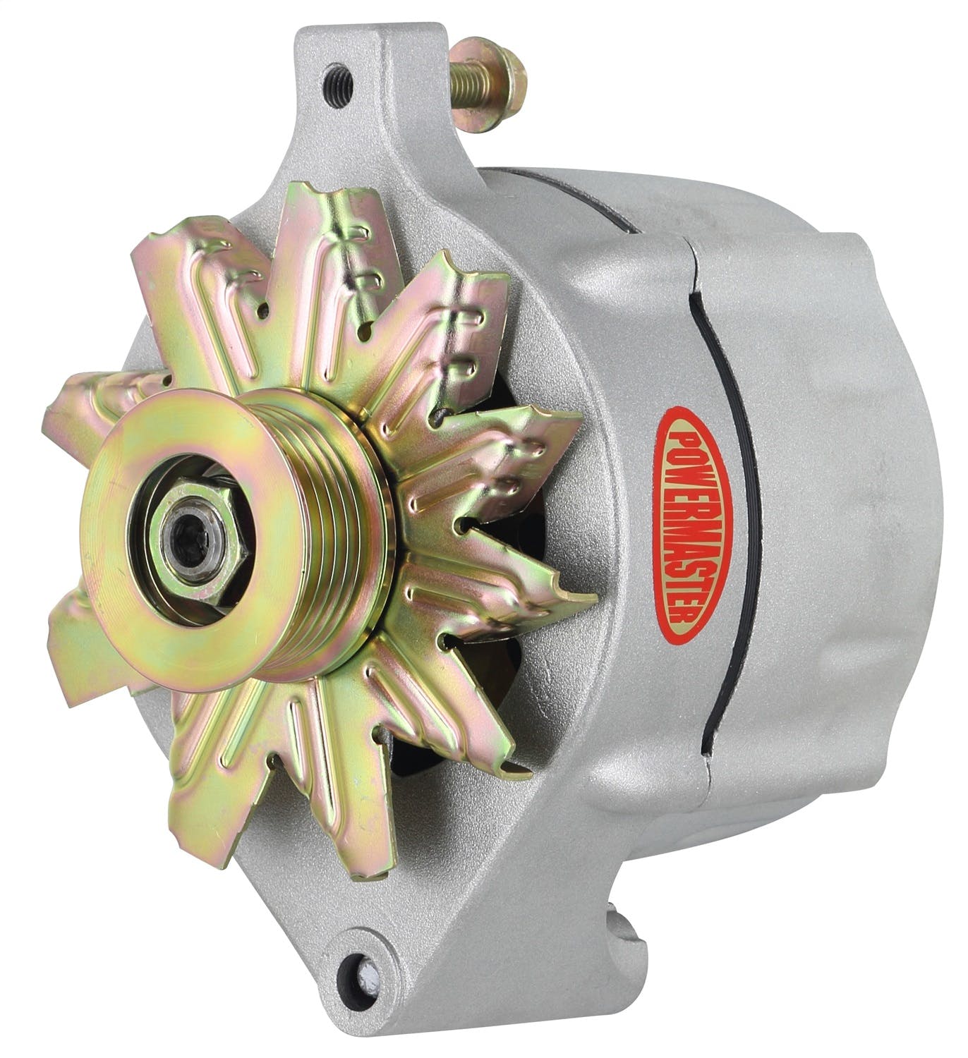 Powermaster 8-47108 Alternator Natural 100A XS Volt™ Smooth Look™ 6 grv Pulley