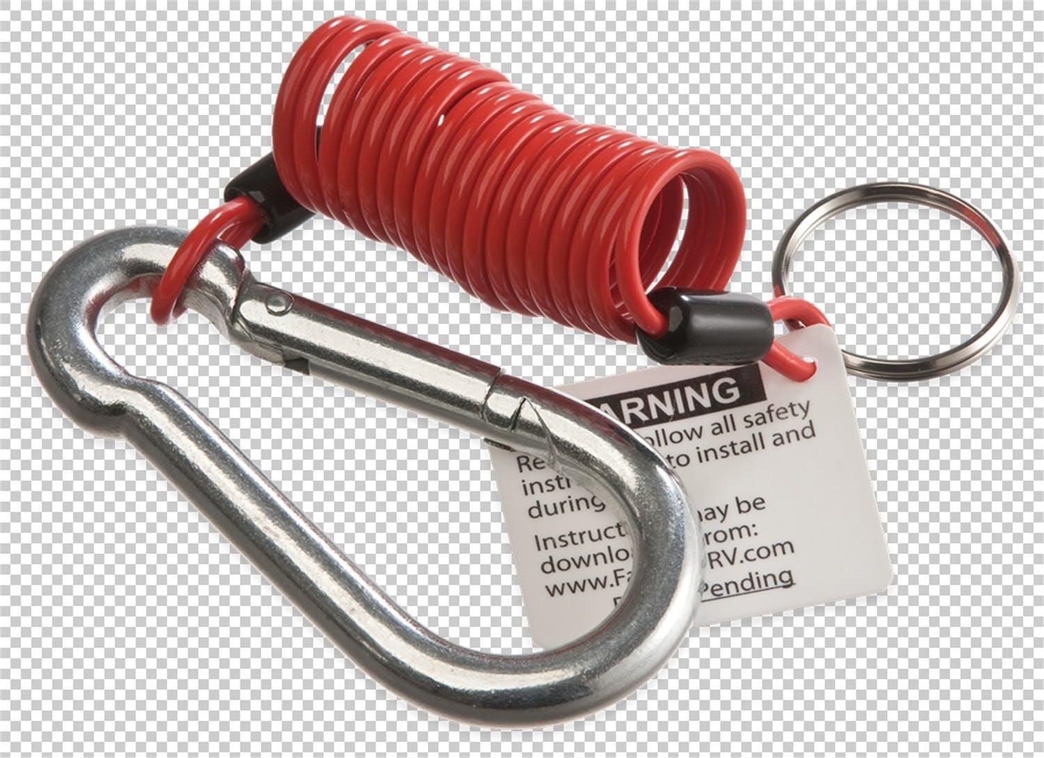 Fastway 80-01-2160 6' Zip Breakaway Cable with Universal Split Ring