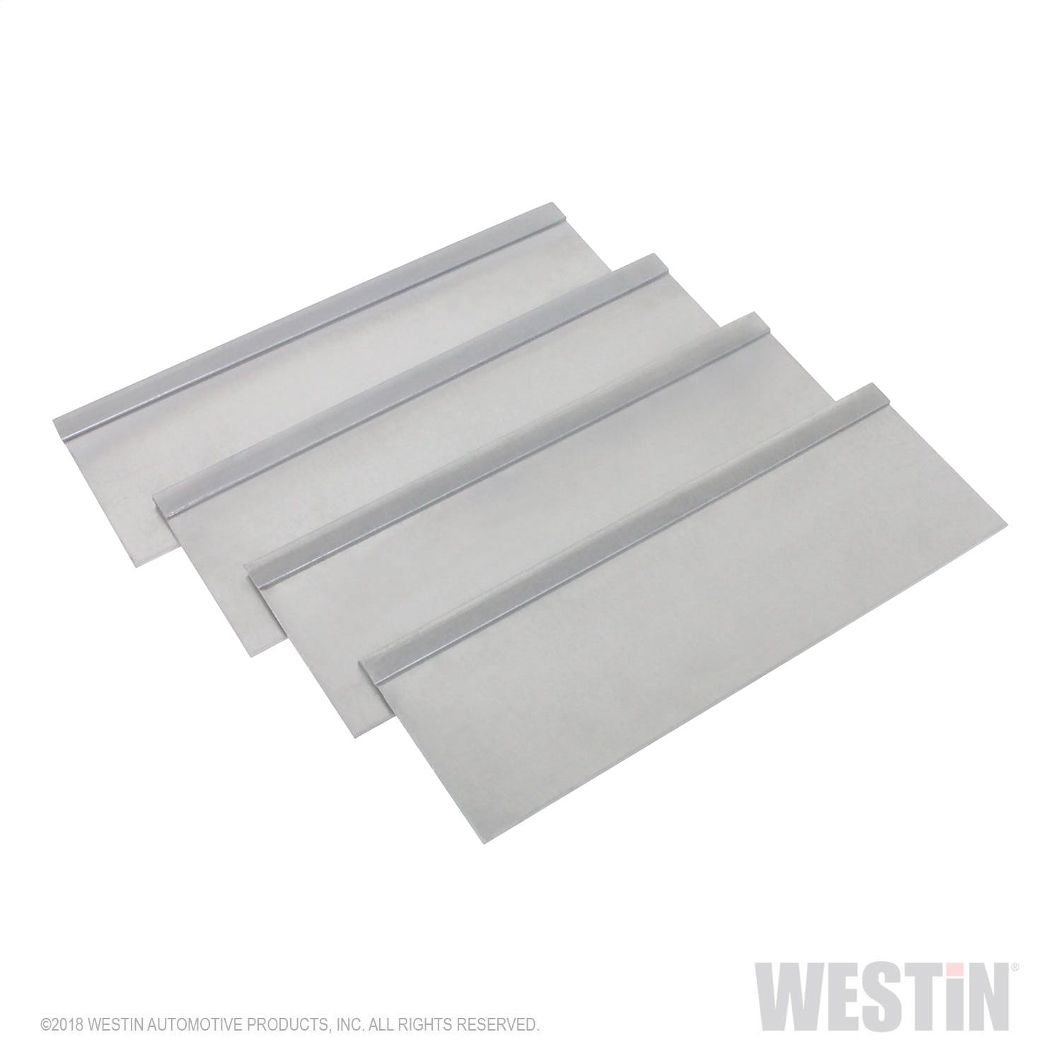 Westin Automotive 80-TR11 9 inch x 15 inch tray with 4 Silver Aluminum Dividers