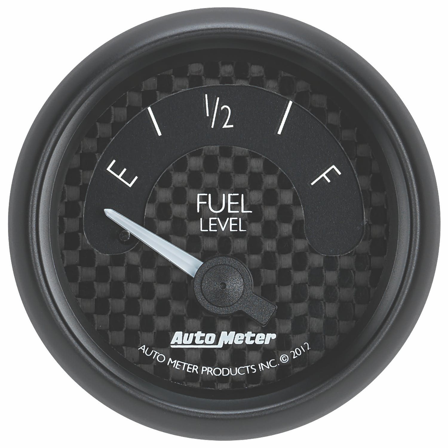 AutoMeter Products 8016 Gauge; Fuel Level; 2 1/16in.; 240 ohm E to 33 ohm F; Elec; GT