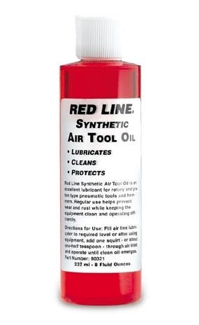 Red Line Oil 80321 Synthetic Air Tool Oil (8 oz.)