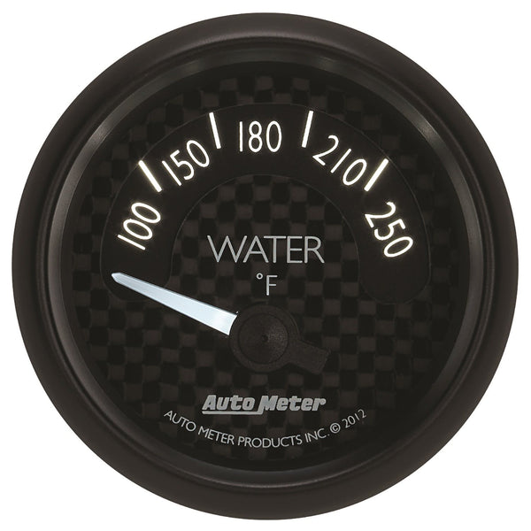 AutoMeter Products 8037 GAUGE; WATER TEMP; 2 1/16in.; 250° F; ELEC; GT