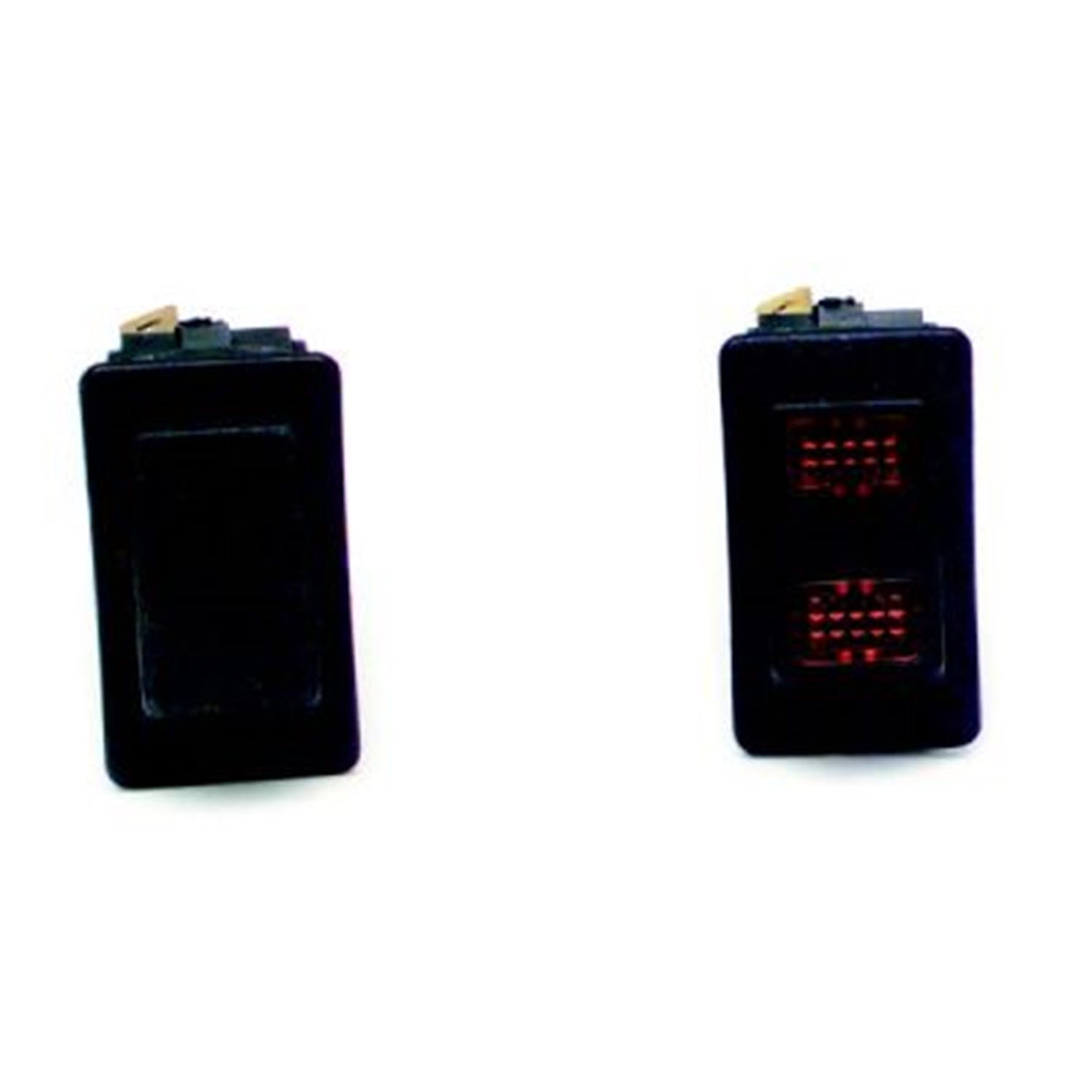 Painless 80400 Rocker Switch/Momentary On/Non-Lighted/Black