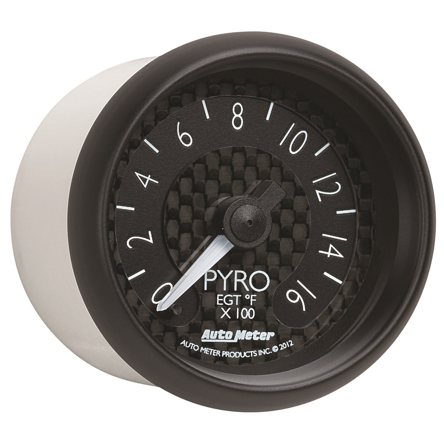 AutoMeter Products 8044 Gauge; Pyrometer (EGT); 2 1/16in.; 1600° F; Digital Stepper Motor; GT