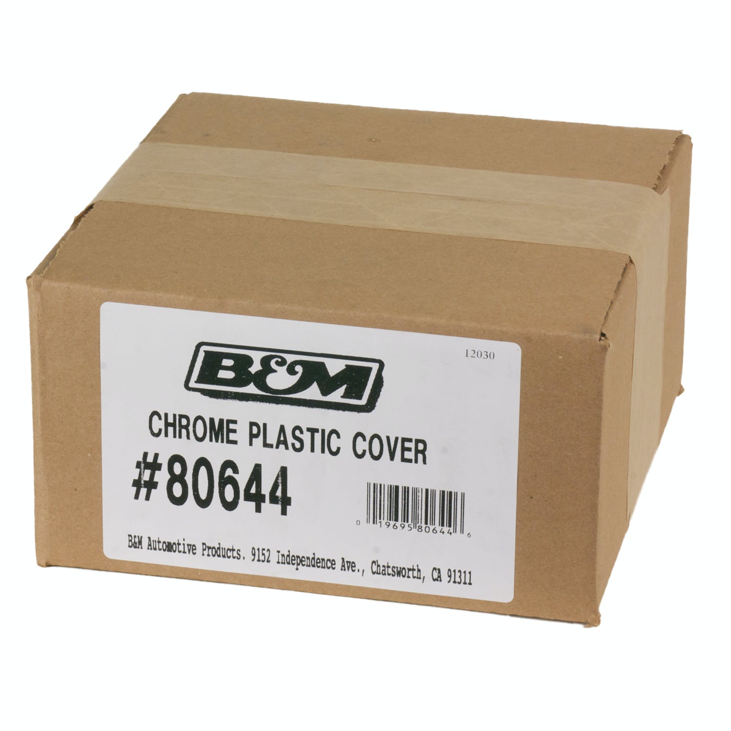 B&M 80644 CHROME PLASTIC COVER