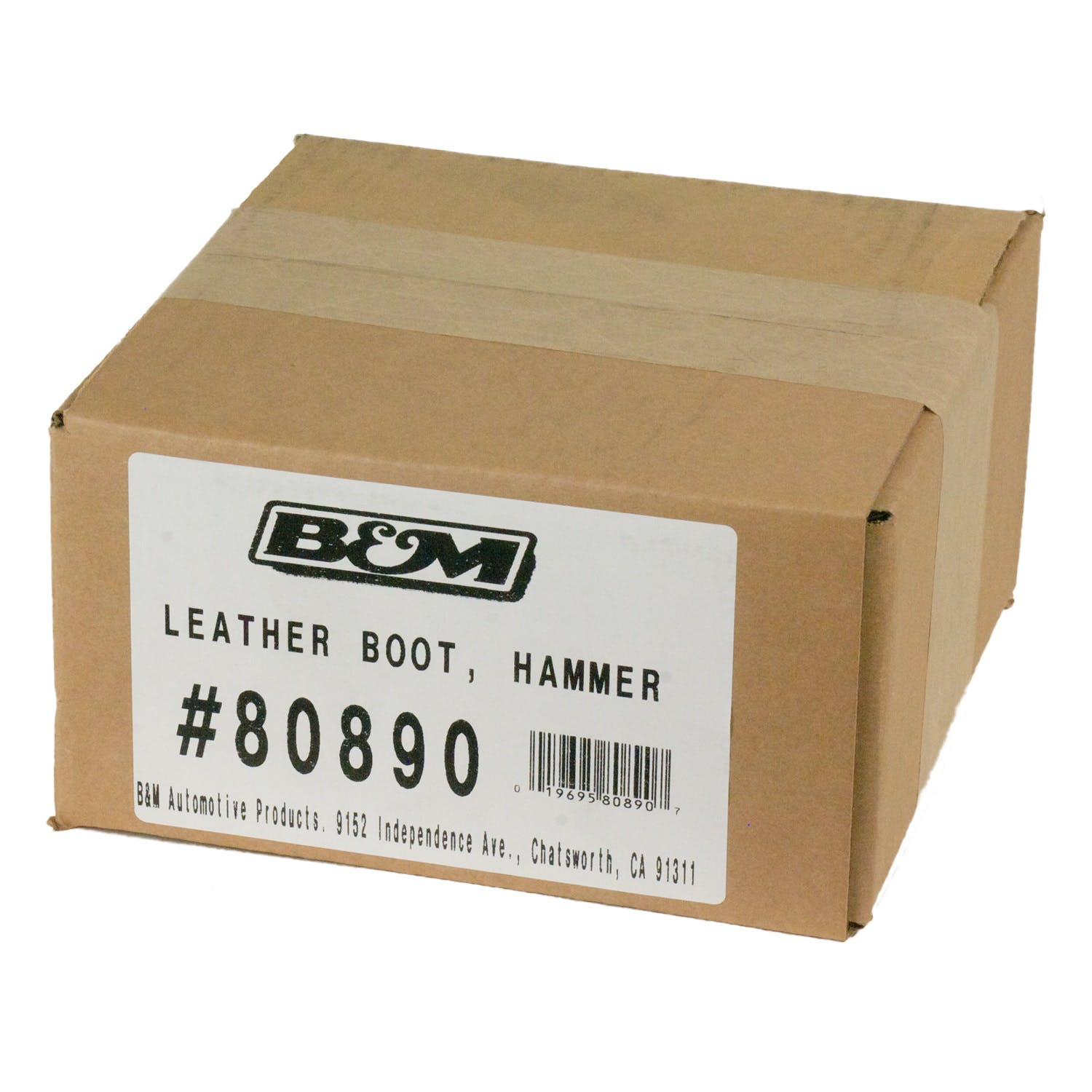 B&M 80890 LEATHER BOOT,HAMMER