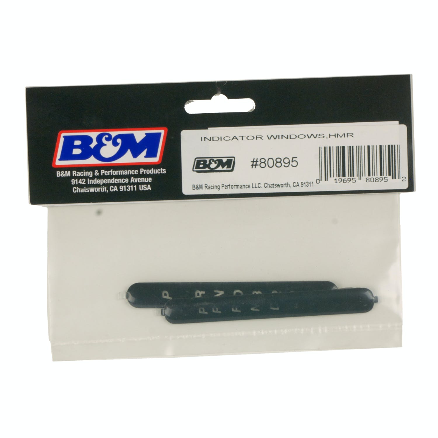 B&M 80895 INDICATOR WINDOWS,HMR