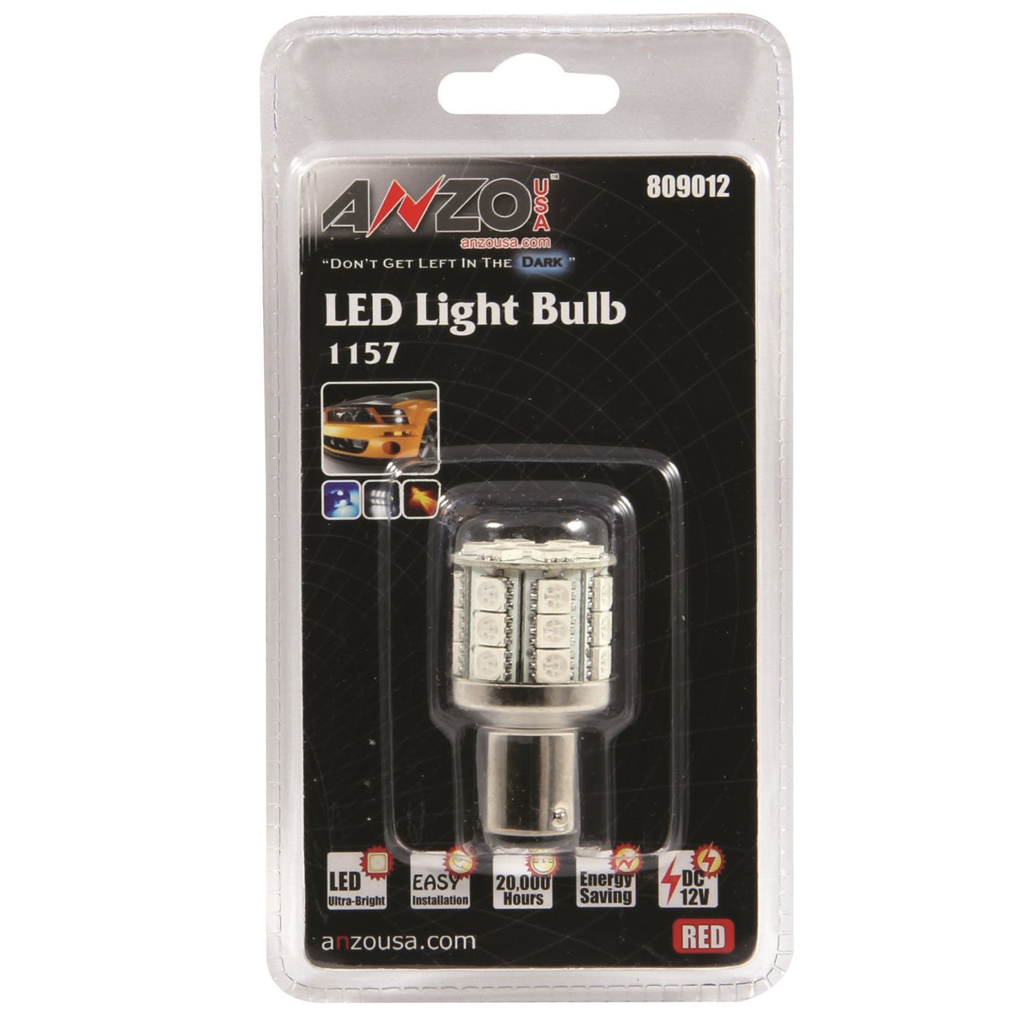 AnzoUSA 809012 LED 1157 Red - 28 LED's 1 3/4" Tall