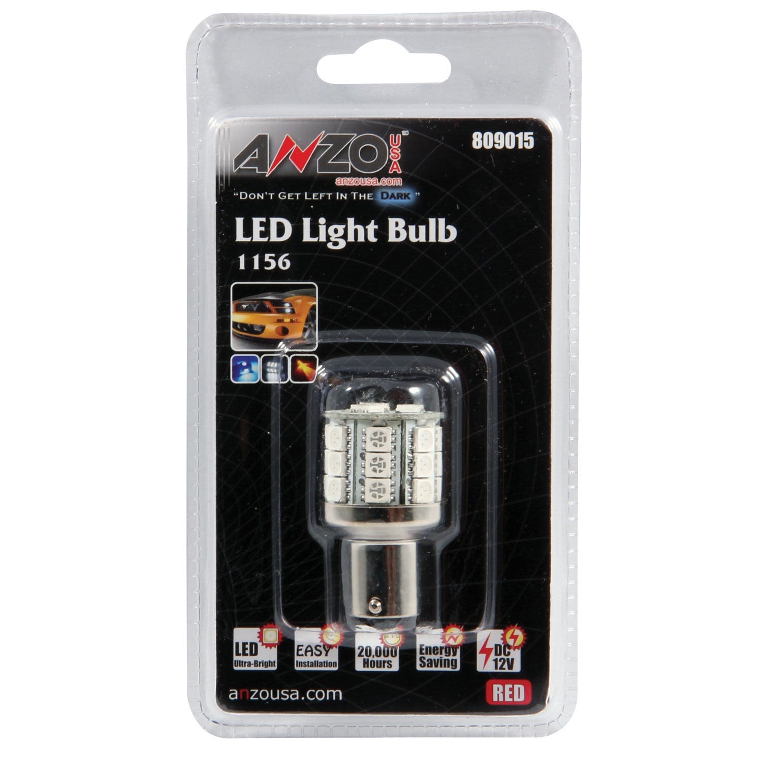 AnzoUSA 809015 LED 1156 Red - 23 LED's 1 3/4" Tall