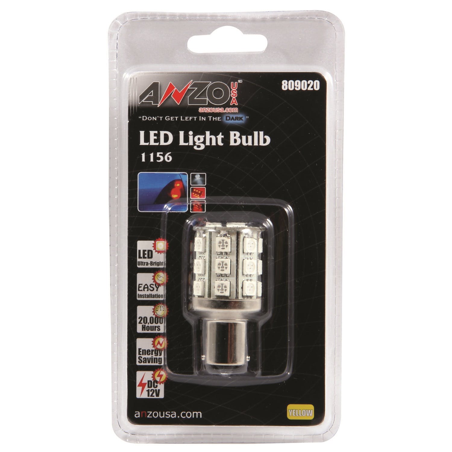 AnzoUSA 809020 LED 1156 Amber - 24 LED's 2" Tall