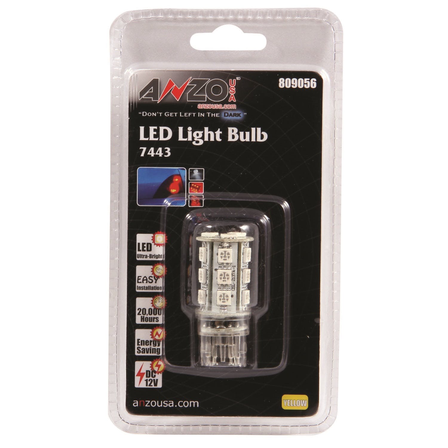AnzoUSA 809056 7445 Amber - 18 LED's 1 3/4" Tall