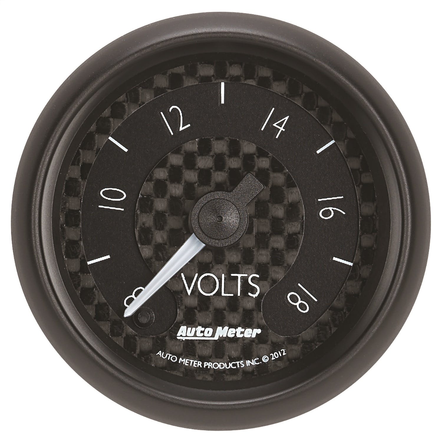 AutoMeter Products 8091 2-1/16 Voltmeter 8-18V FSE GT Series