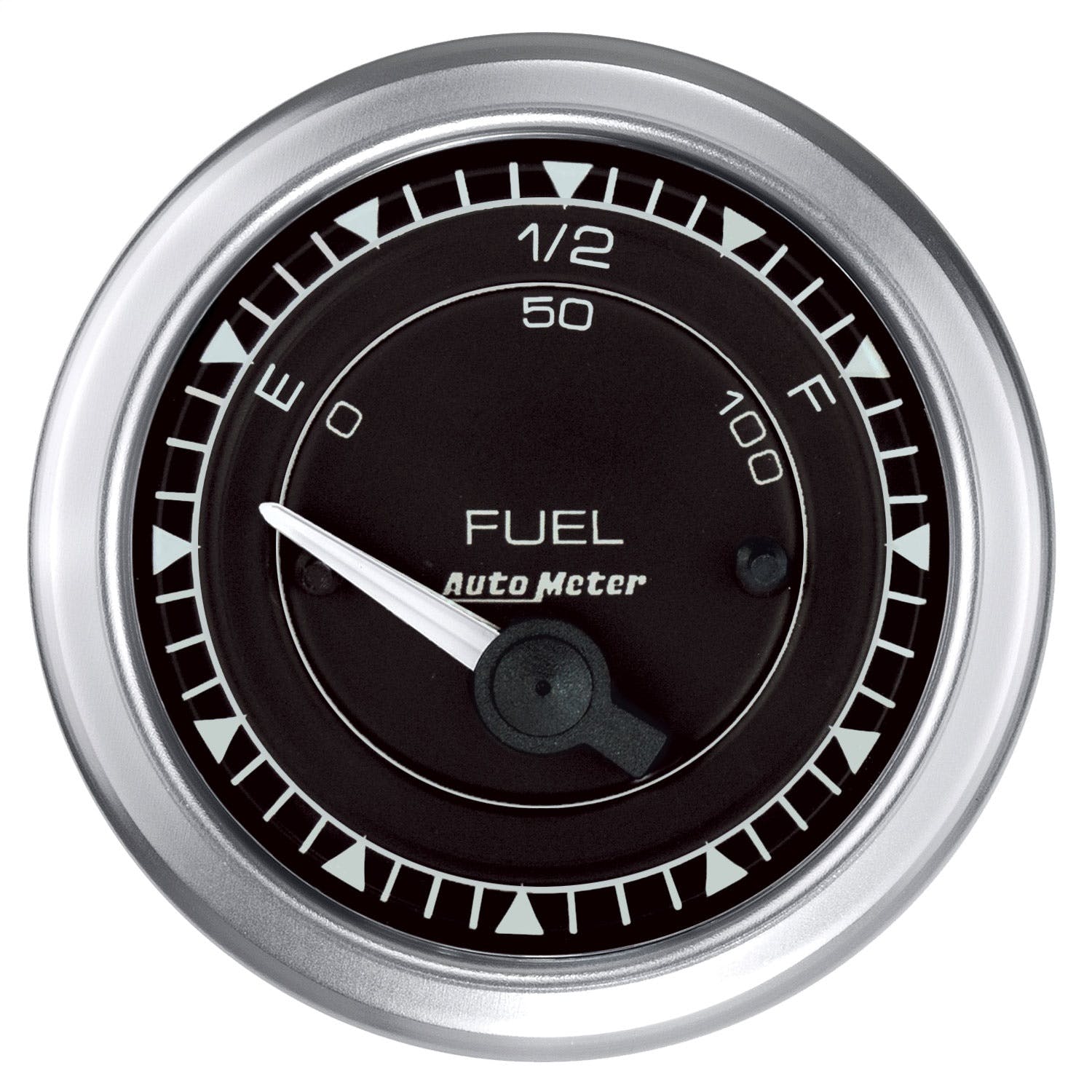 AutoMeter Products 8114 Fuel Level Gauge, 2 1/16, 0 ohm E TO 90 ohm F, Electric, Chrono