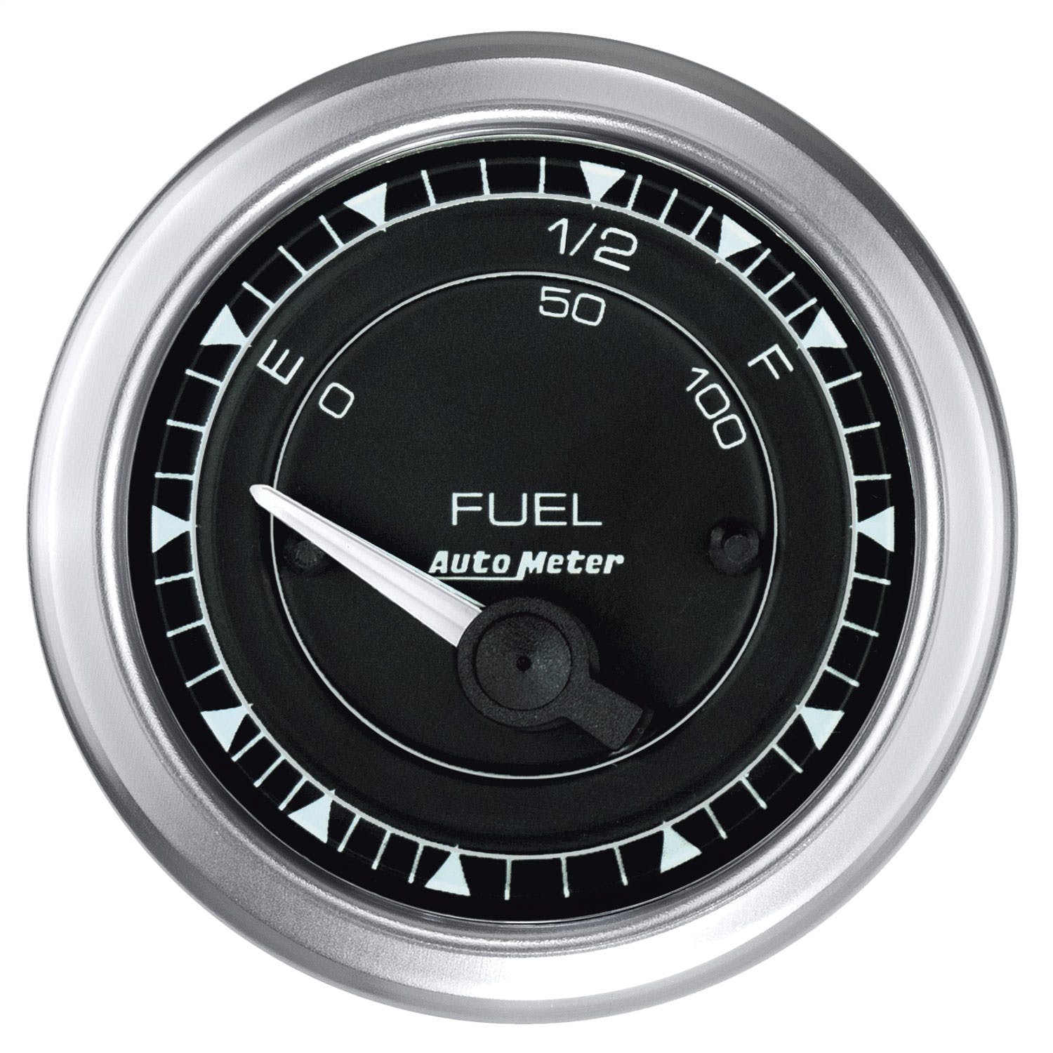 AutoMeter Products 8115 Fuel Level Gauge, 2 1/16, 73 ohm E TO 10 ohm F, Electric, Chrono