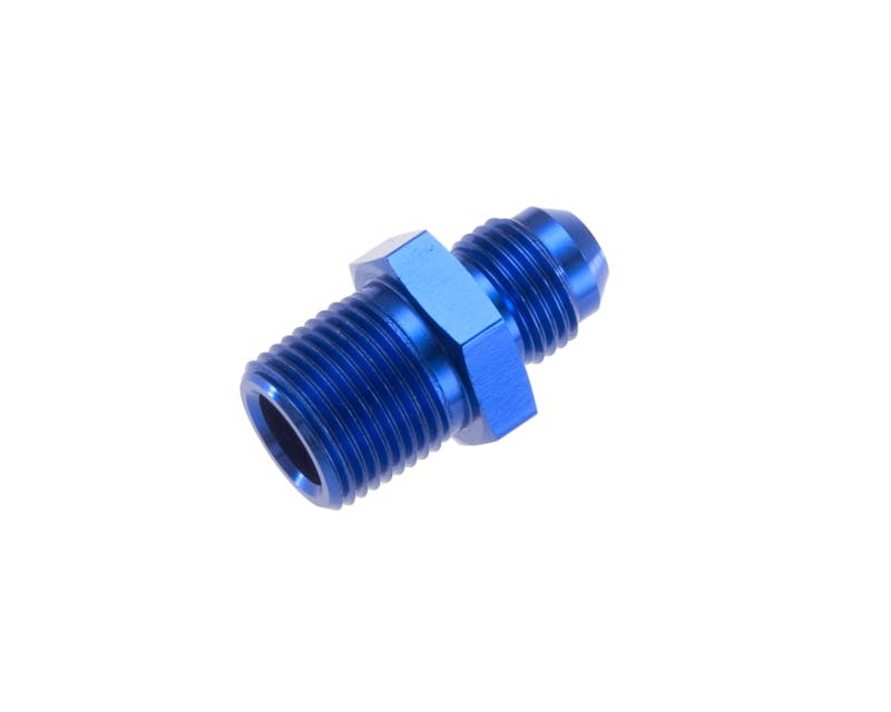 Redhorse Performance 816-12-08-1 -12 straight Male adapter to -08 (1/2in) NPT Male - blue