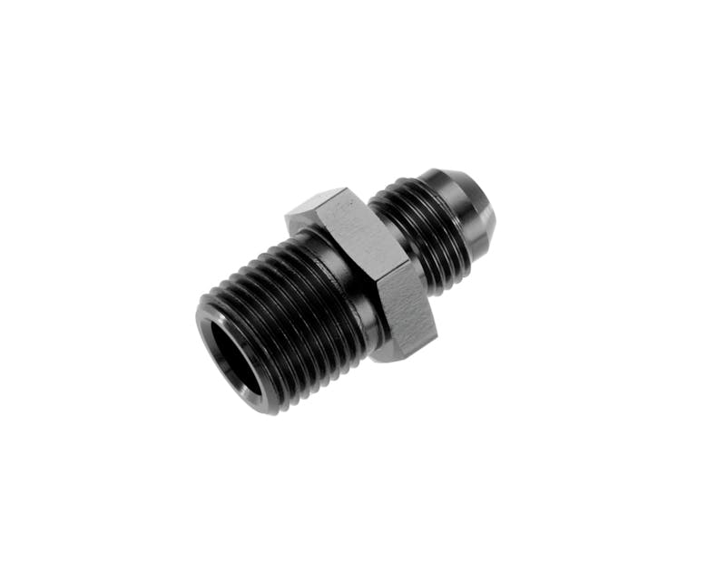 Redhorse Performance 816-08-12-2 -08 straight Male adapter to -12 (3/4in) NPT Male - black