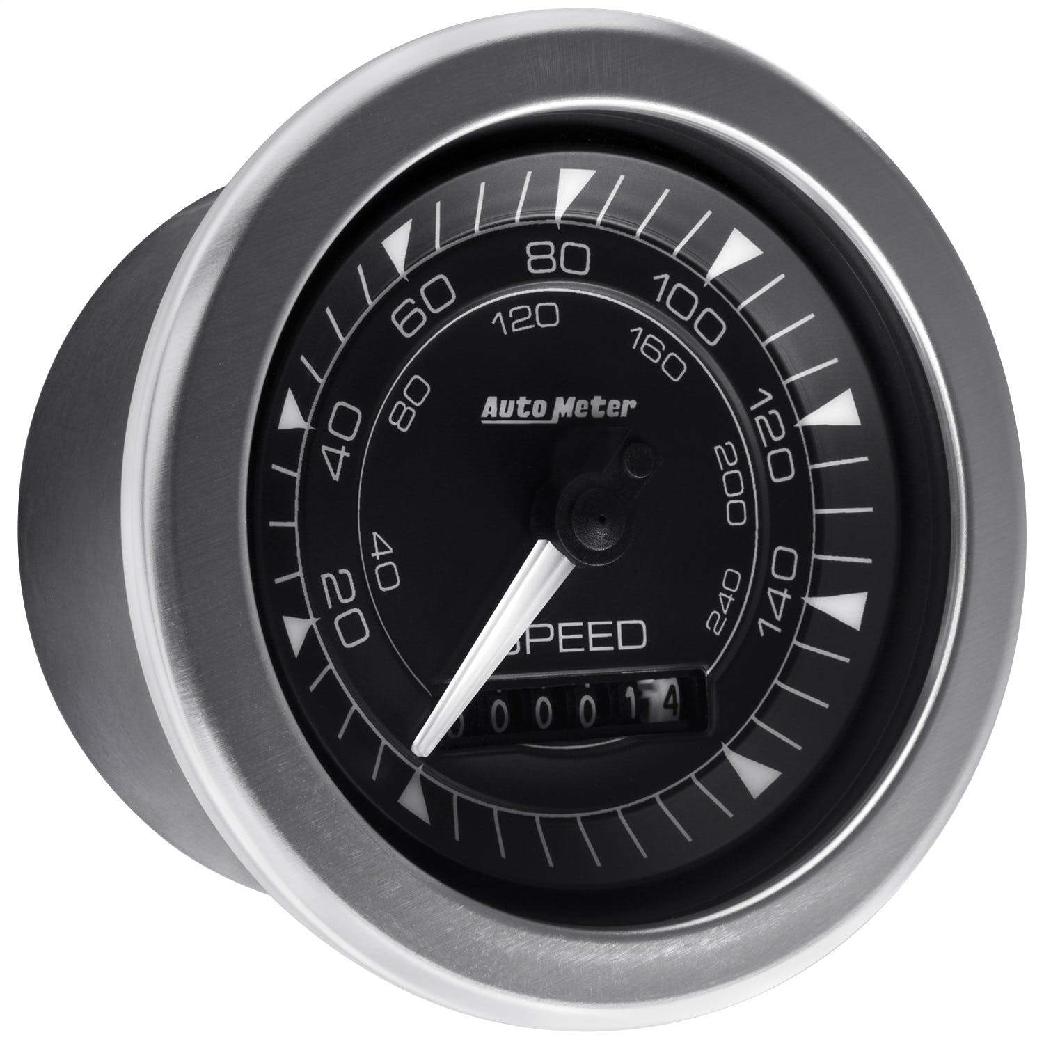 AutoMeter Products 8188 Chrono Gauge, Speedometer,160mph, Elec. Programmable