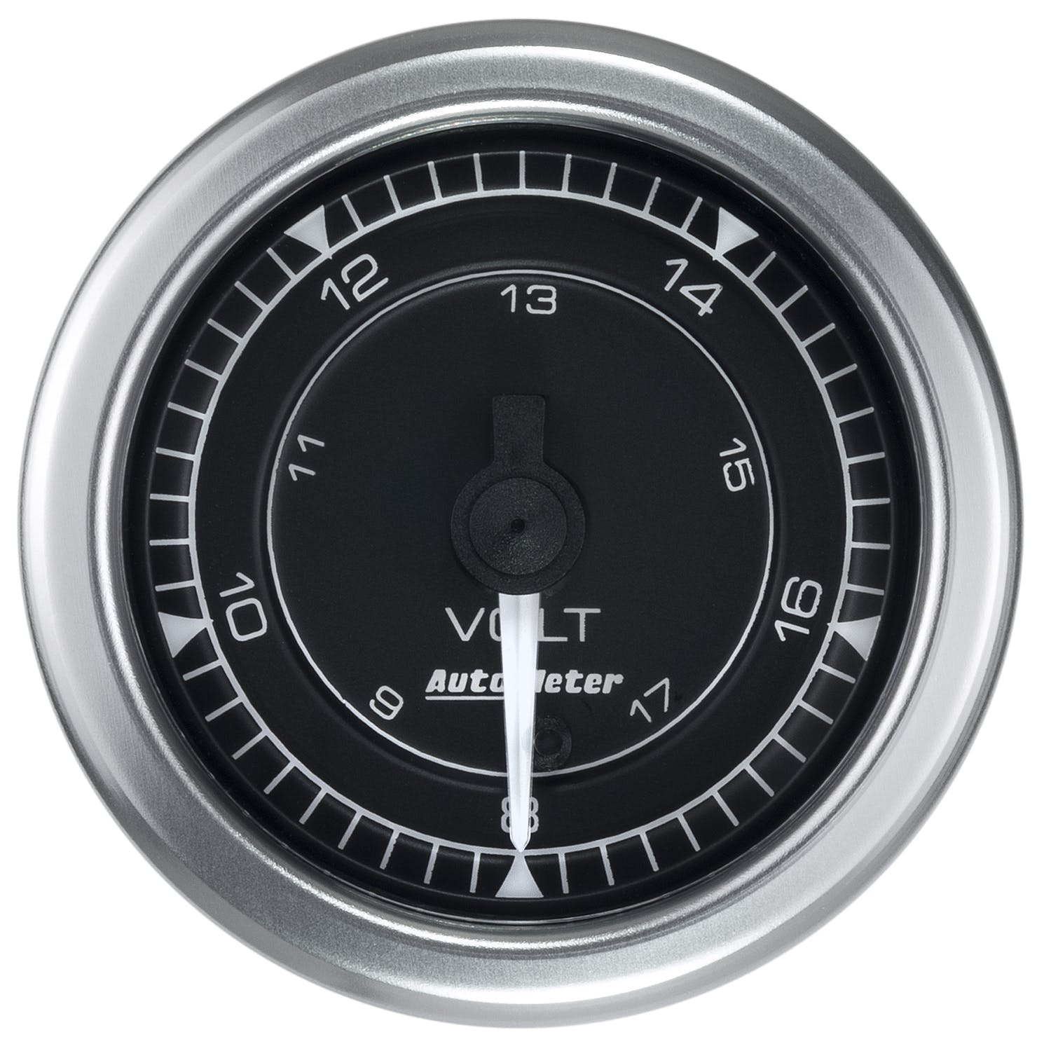 AutoMeter Products 8191 Chrono Gauge, Voltmeter, 18v, Digital Stepper Motor