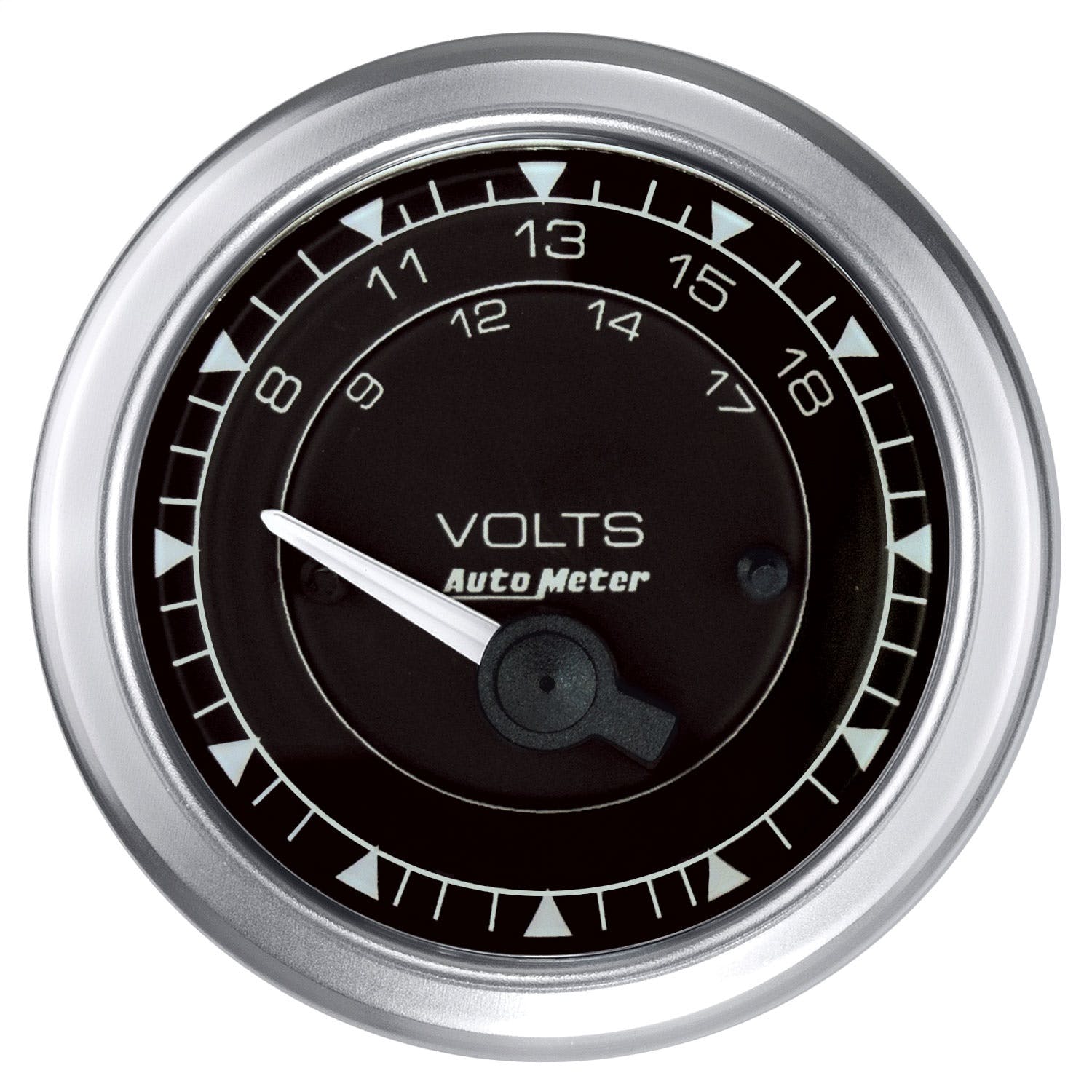 AutoMeter Products 8192 Voltmeter Gauge, 2 1/16, 18V, Electric, Chrono