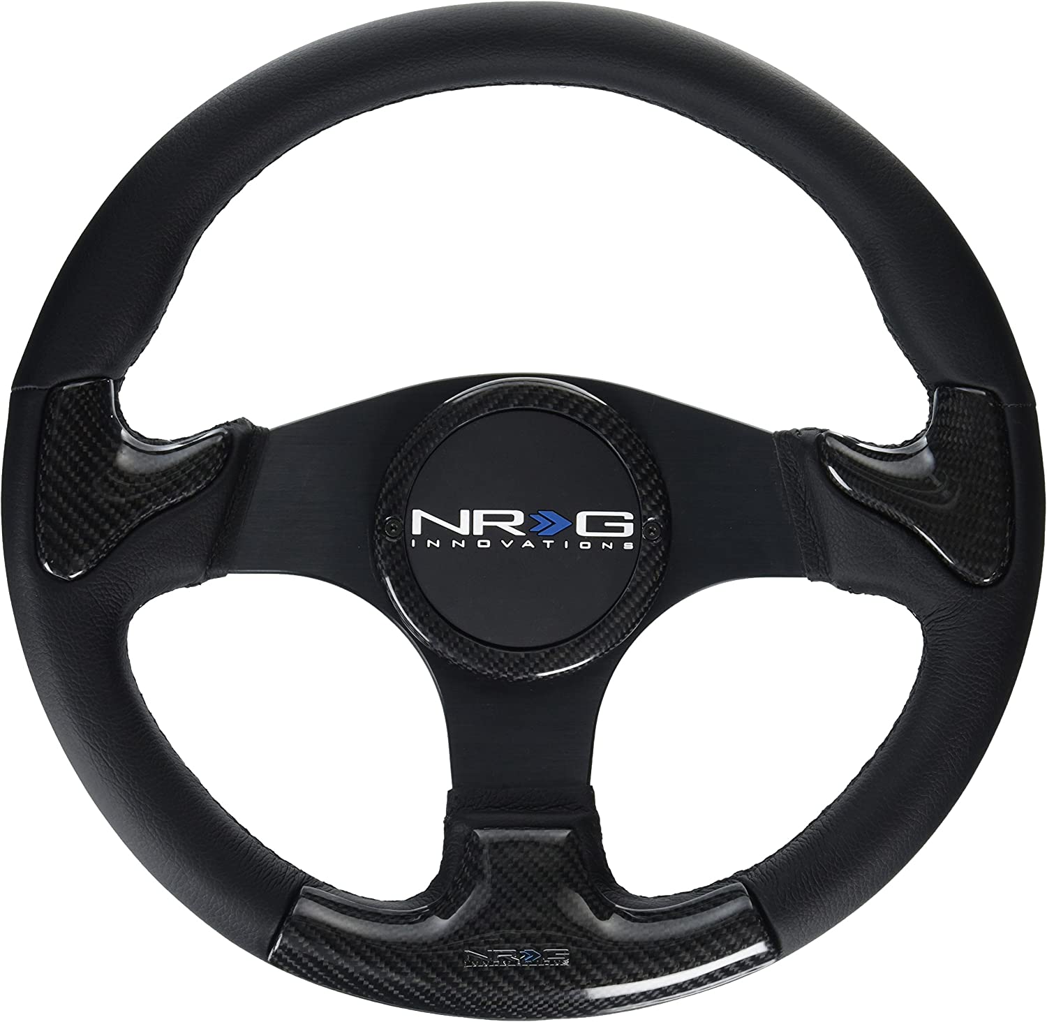 NRG Innovations Carbon Fiber Steering Wheel ST-014CFBK
