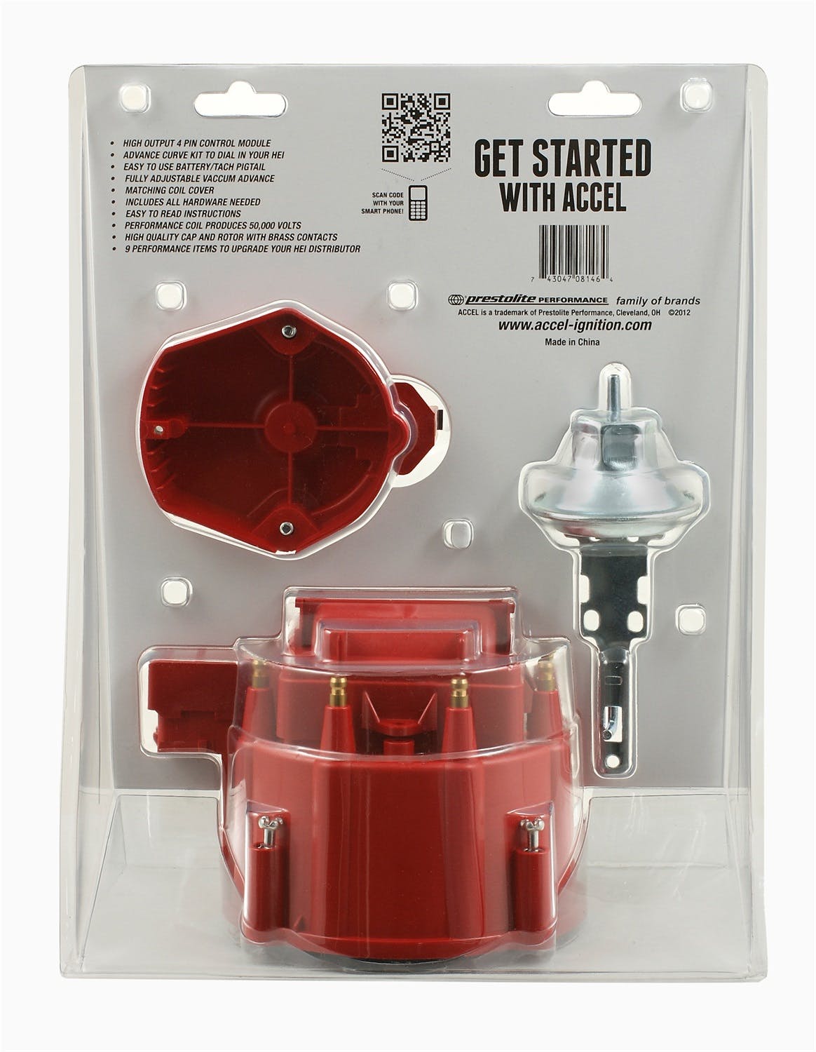 ACCEL 8200ACC TUNE UP KIT,GM HEI RED