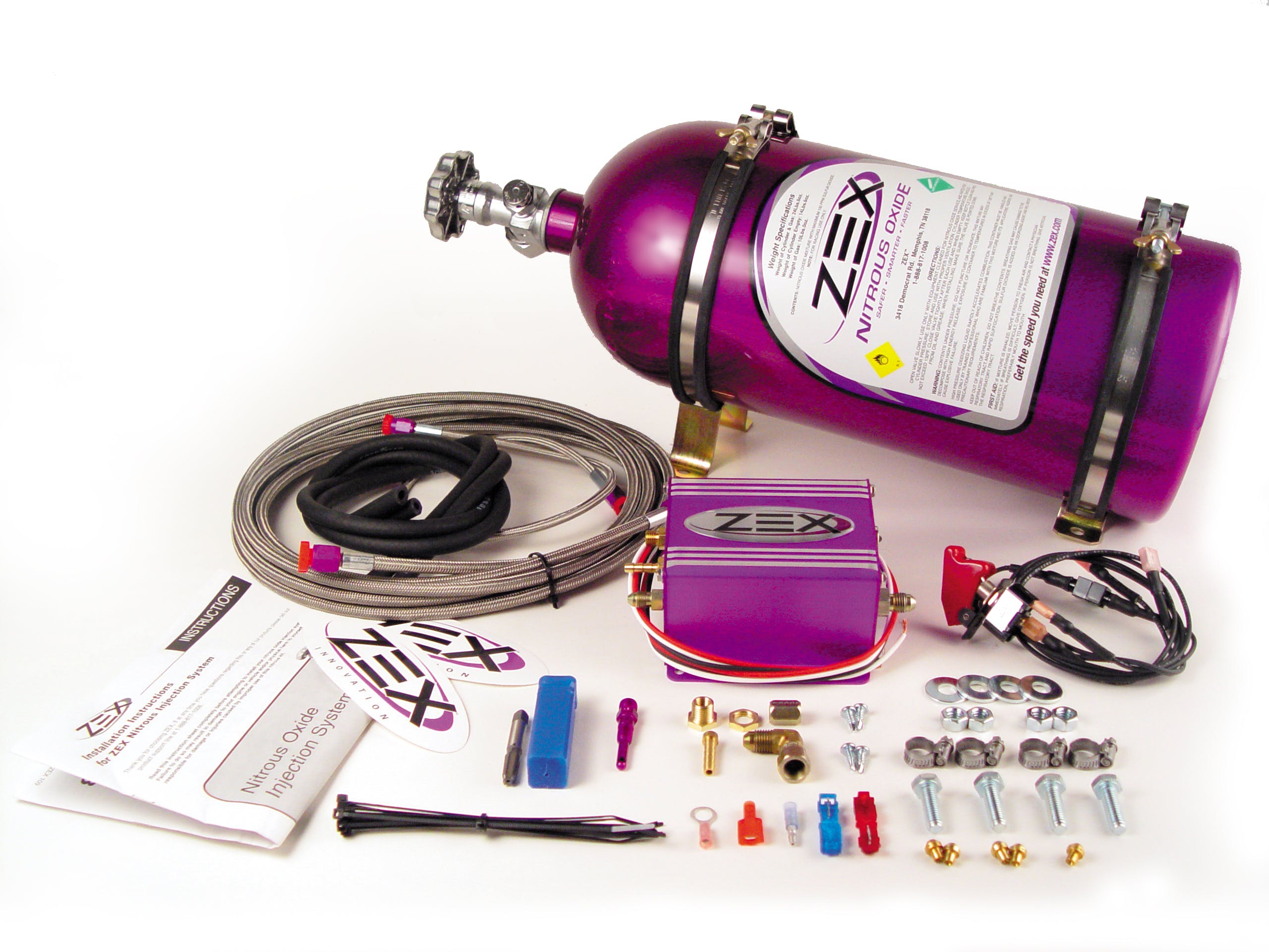 Zex 82018 EFI Dry; Nitrous System Kit