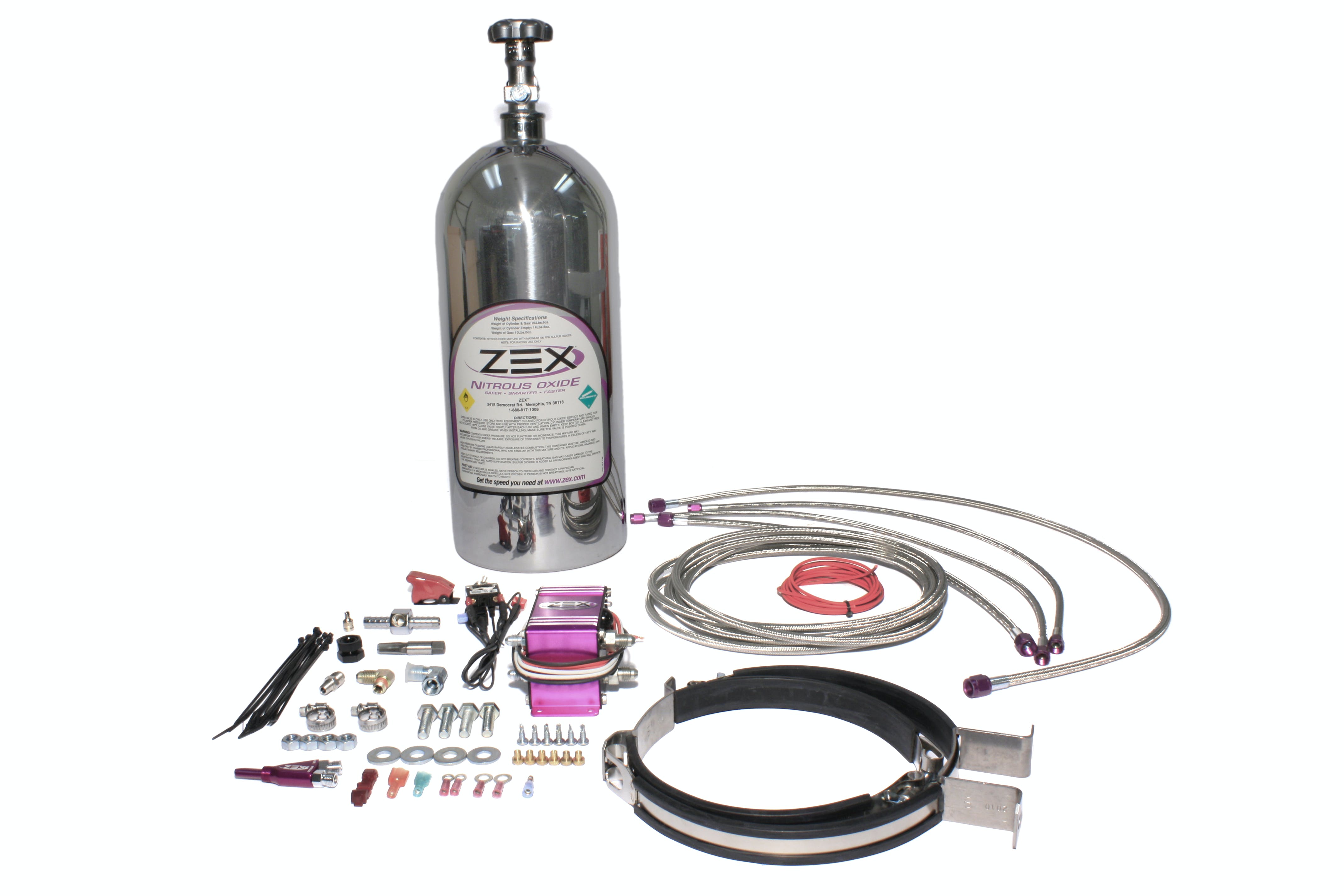 Zex 82023P EFI Wet; Nitrous System Kit