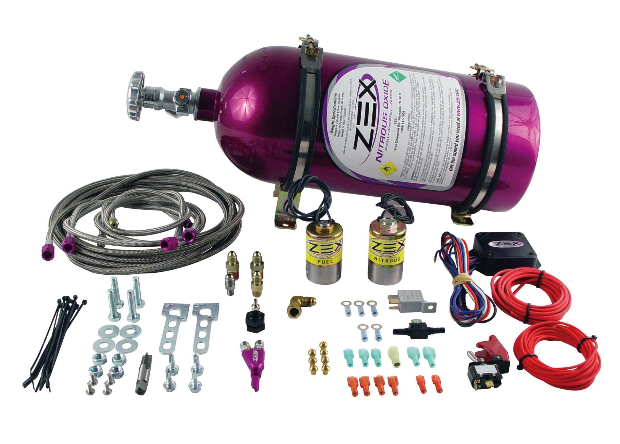 Zex 82087 Gen III High Output; Nitrous System Kit
