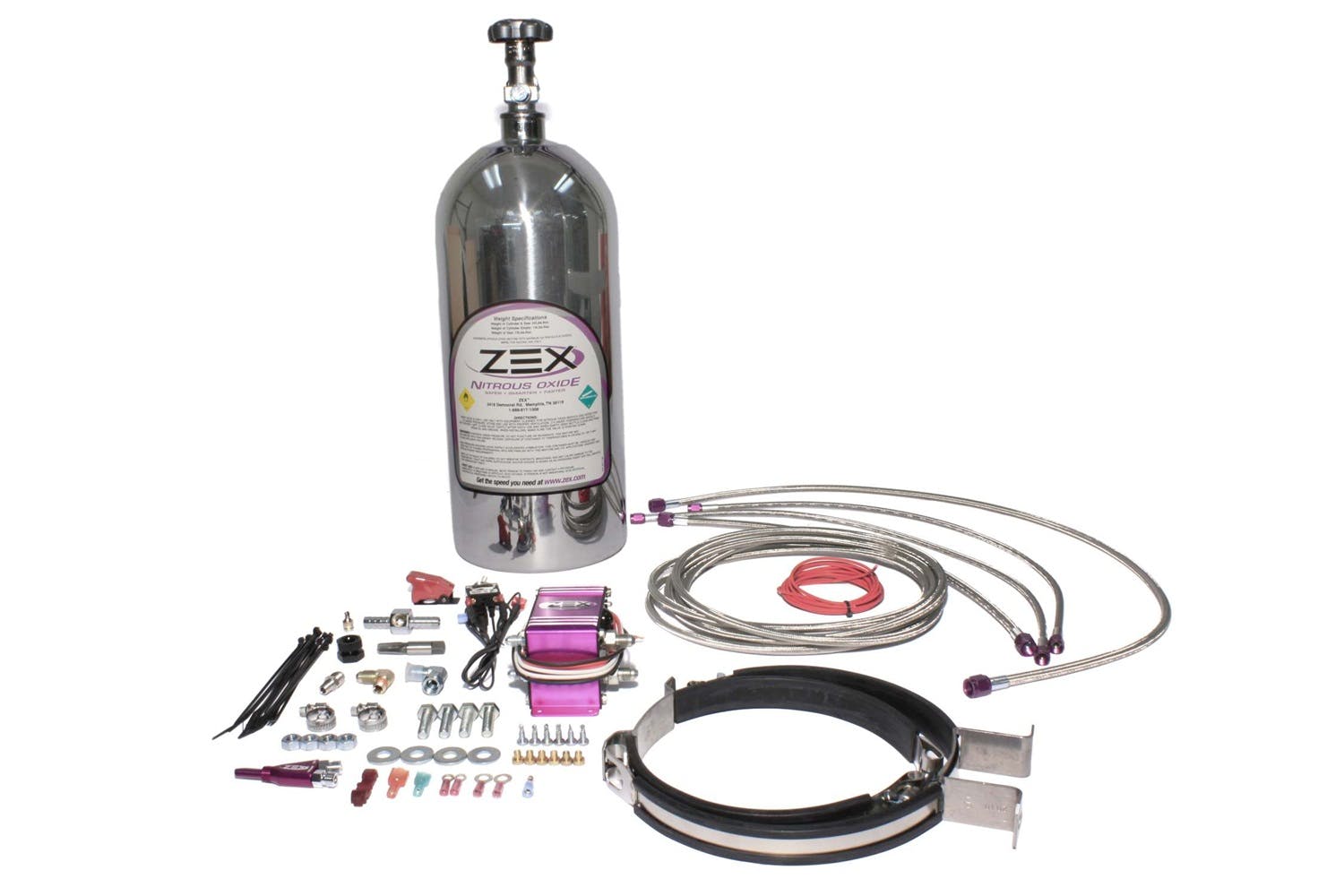 Zex 82087P Gen III High Output; Nitrous System Kit