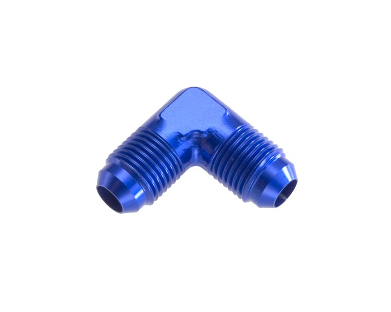 Redhorse Performance 821-03-1 -03 Male 90 degree AN/JIC flare adapter - blue