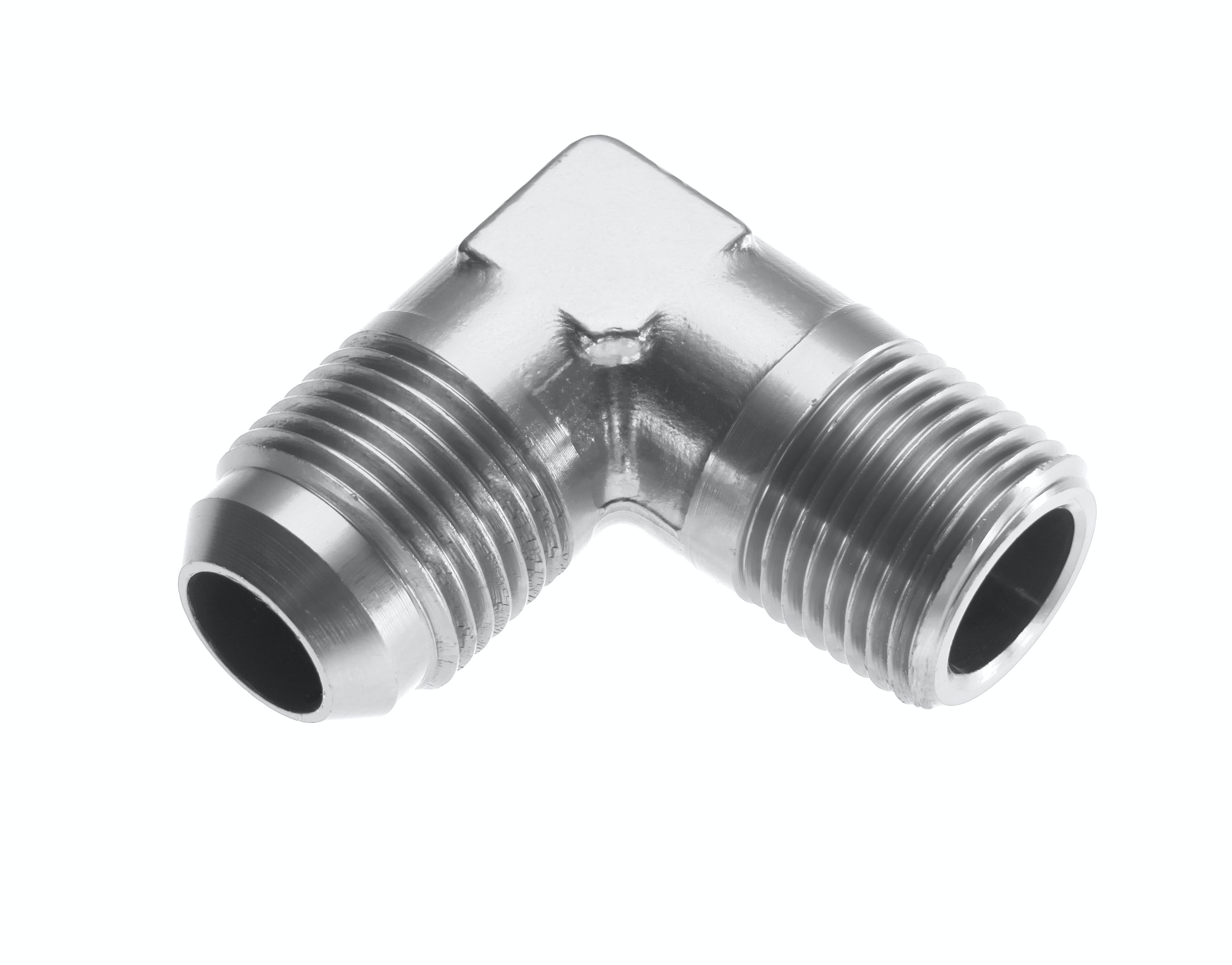 Redhorse Performance 822-12-12-5 -12 90 degree Male adapter to -12 (3/4in) NPT Male - clear