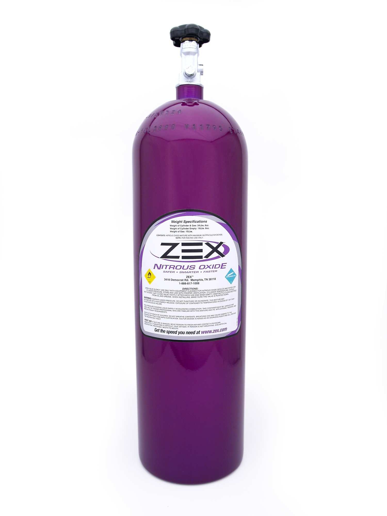 Zex 82243 Nitrous Bottle