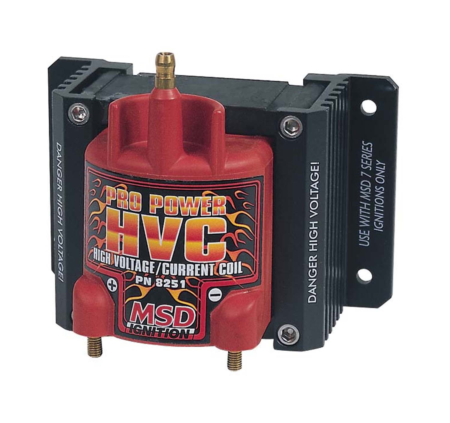 MSD Performance 8251 Pro Power HVC Coil, Use w/ MSD 7 Series