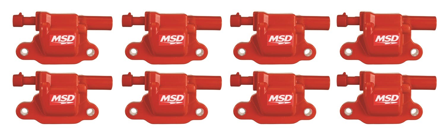 MSD Performance 82658 Coils, GM LS2/3/4/7/9, 05-13, 8-Pack