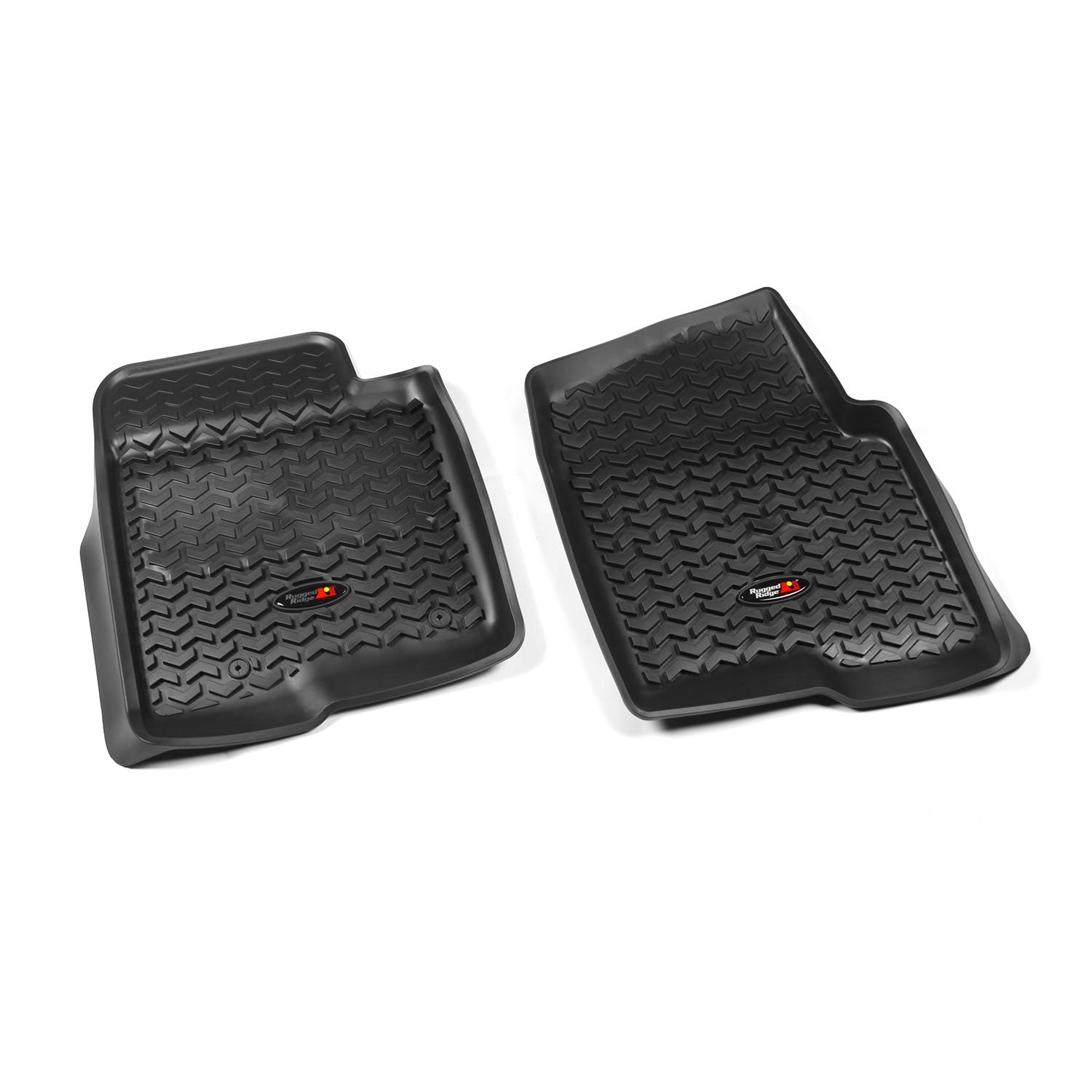 Rugged Ridge 82902.31 Floor Liners Front Black 11-14 Ford F-150