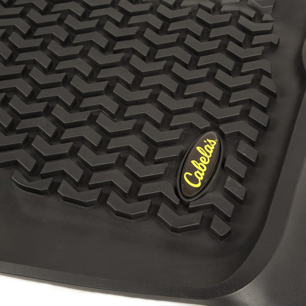Rugged Ridge 82902.40 Floor Liners; Front; Pair; Black; 17-Ford F-250