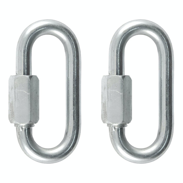 CURT 82903 5/16 Quick Links (8,800 lbs. Breaking Strength, 2-Pack)