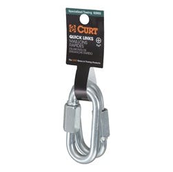 CURT 82930 3/8 Quick Link (11,000 lbs. Breaking Strength)