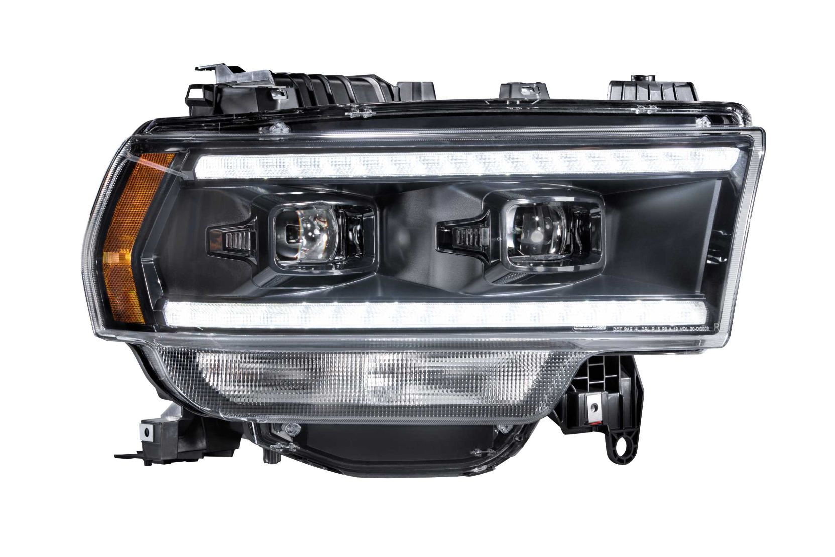 Morimoto XB Hybrid LED Headlights: Dodge Ram HD (2019+) (Pair / ASM) LF704