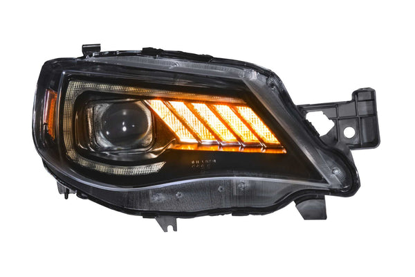 Morimoto XB LED Headlights: Subaru Impreza WRX (08-14) (Pair / ASM) LF477