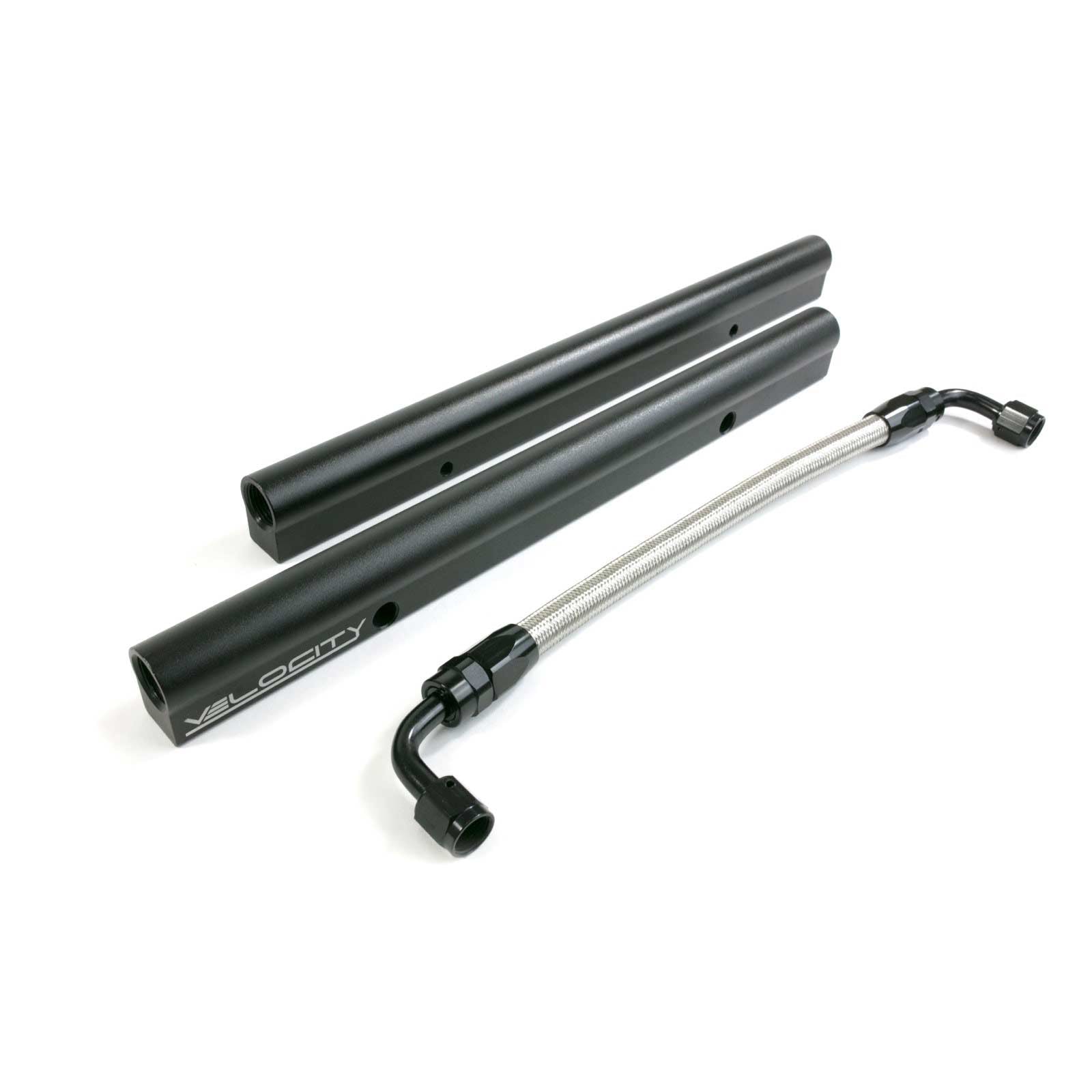 Top Street Performance 84051BK Fuel Rail With Middle Pipe, Black